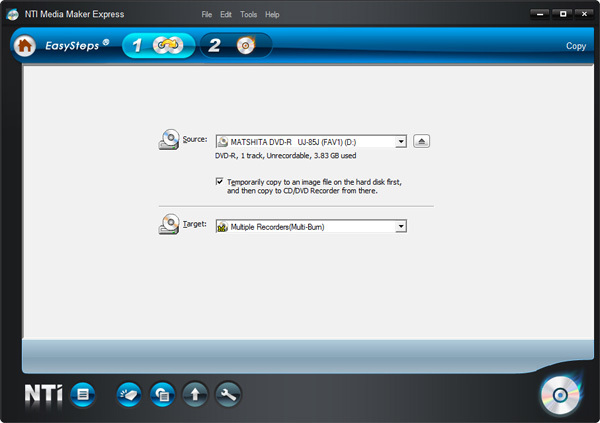 NTI Media Maker Express, CD DVD Burning for Win 11/10/8/7,Vista or XP SP3 (1 PC)