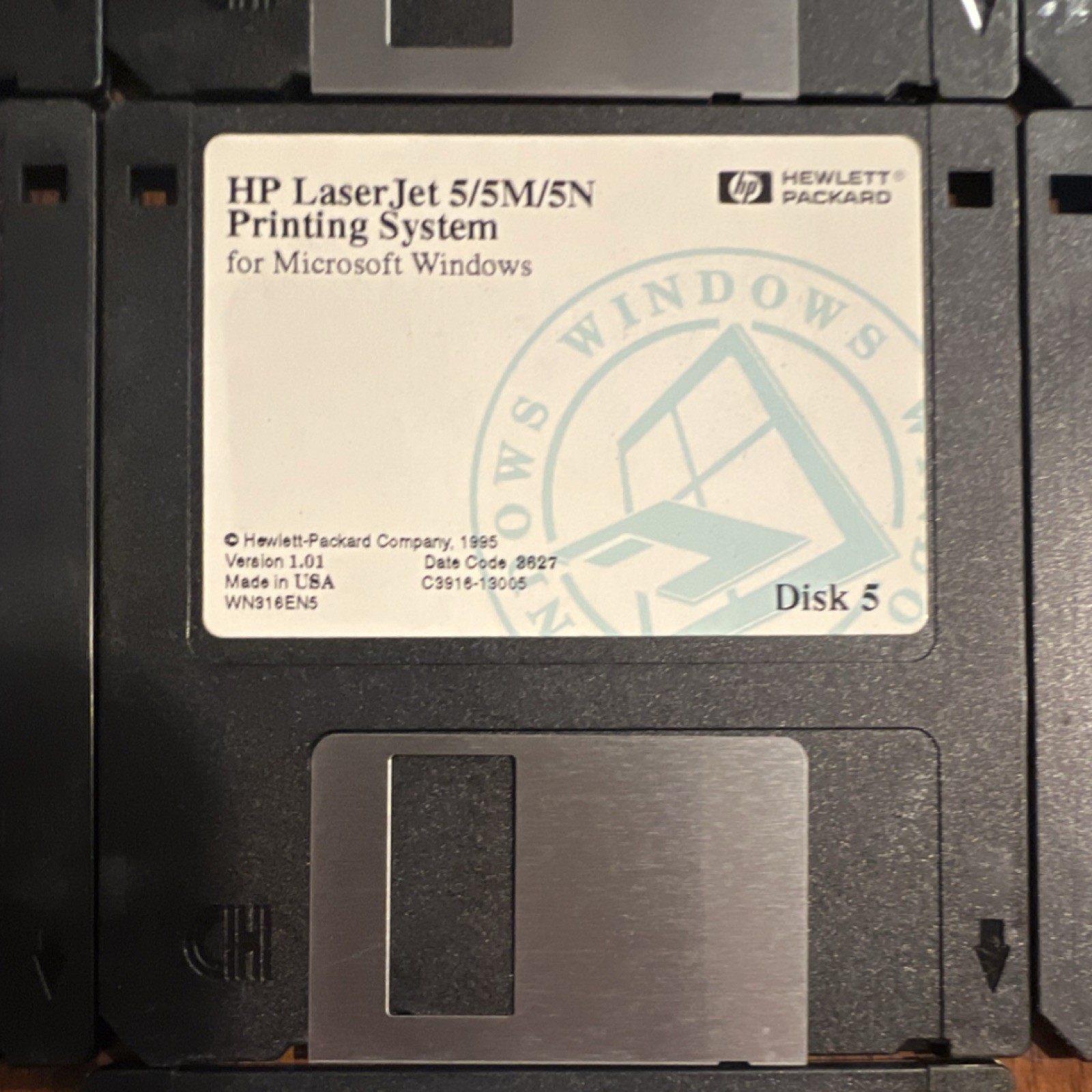 Hewlett-Packard LaserJet 5/5M/5N Driver & Utility Floppy 3.5″ Windows