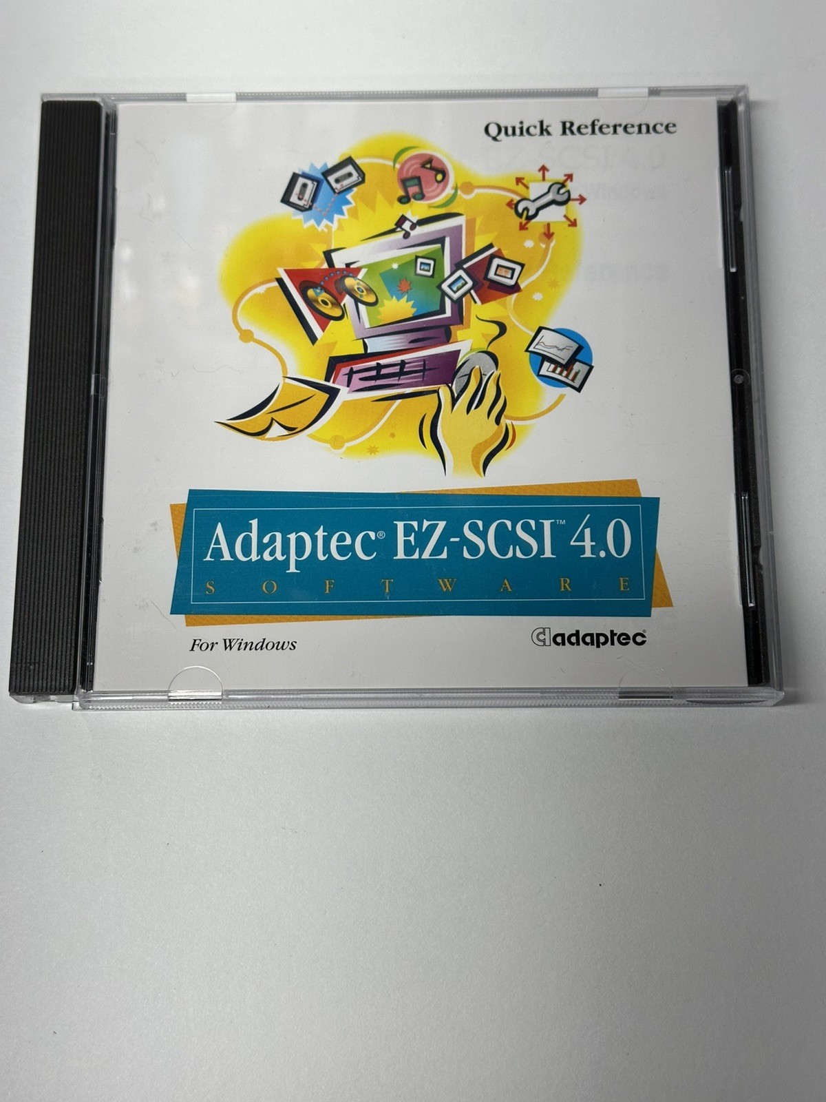 Lot Of (2) Adaptec EZ-SCSI 4.0 Deluxe Edition CD-ROM Software