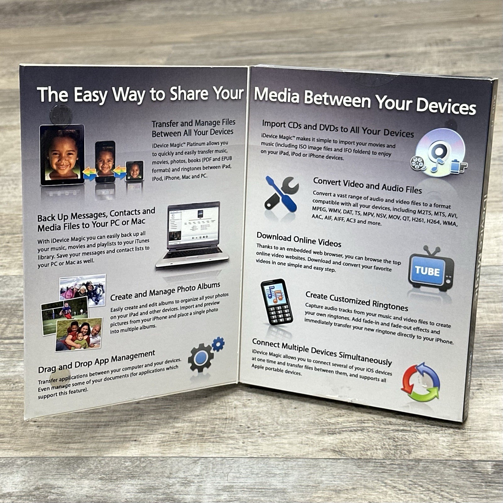 Micro Application – iDevice Magic Platinum (iPad, IPod, iPhone) – PC / Mac – FR