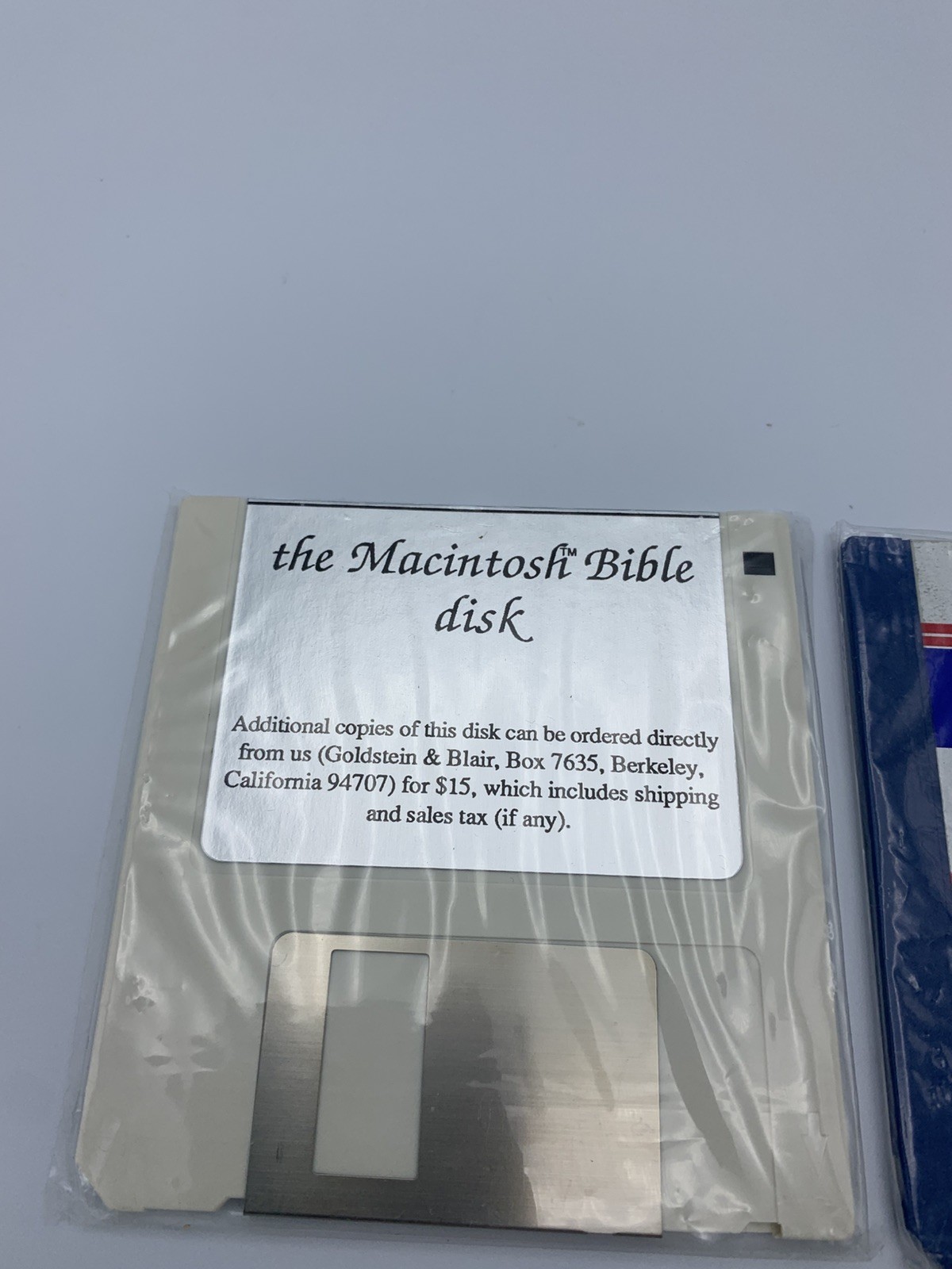 Apple MacUsers Bible 1001 Hints & Tips 3.5 Media 1990 floppy disk Macintosh Mac