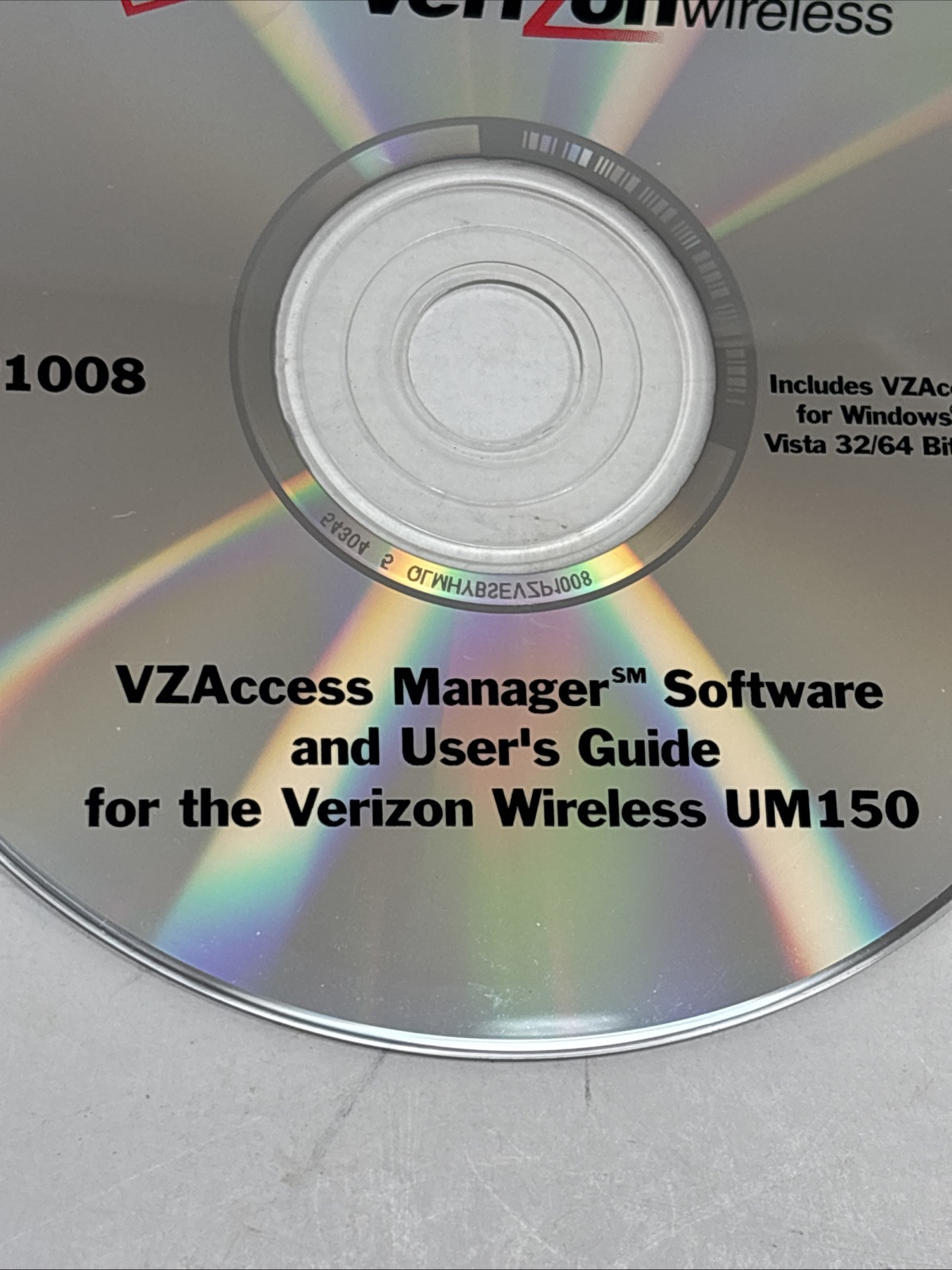 Verizon Wireless VZAccess Manager Software & User’s Guide VZP1008 UM150