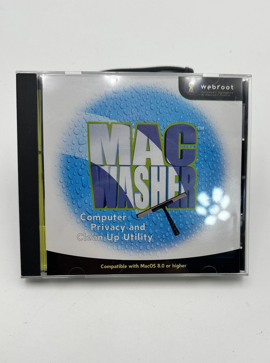 Webroot Software Mac Washer Computer Privacy and Clean-Up Utility