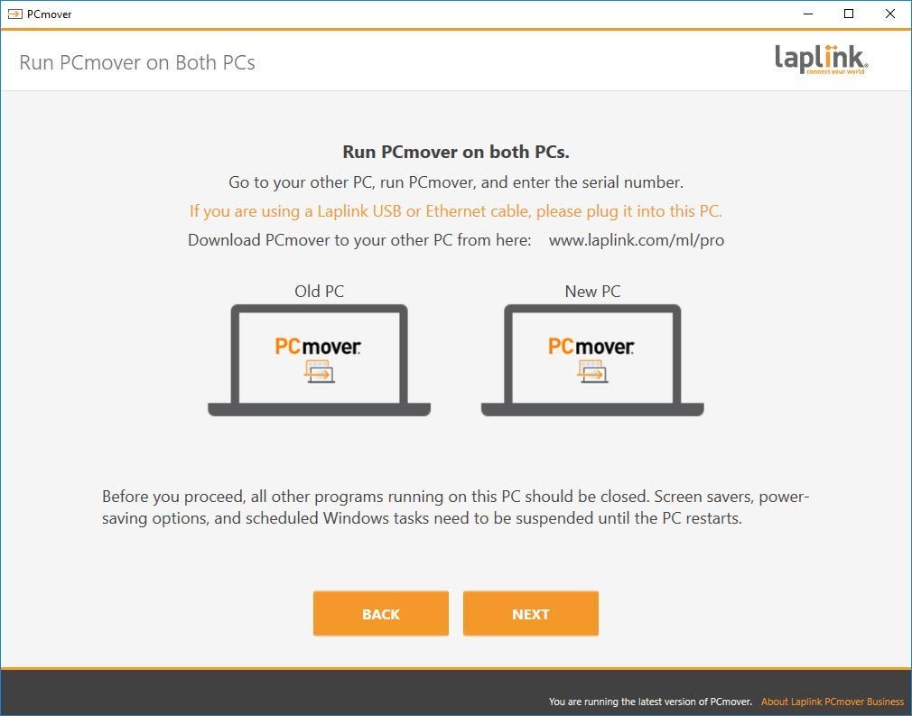 Laplink PCmover Easy Migration of your Applications, Files and Settings from…