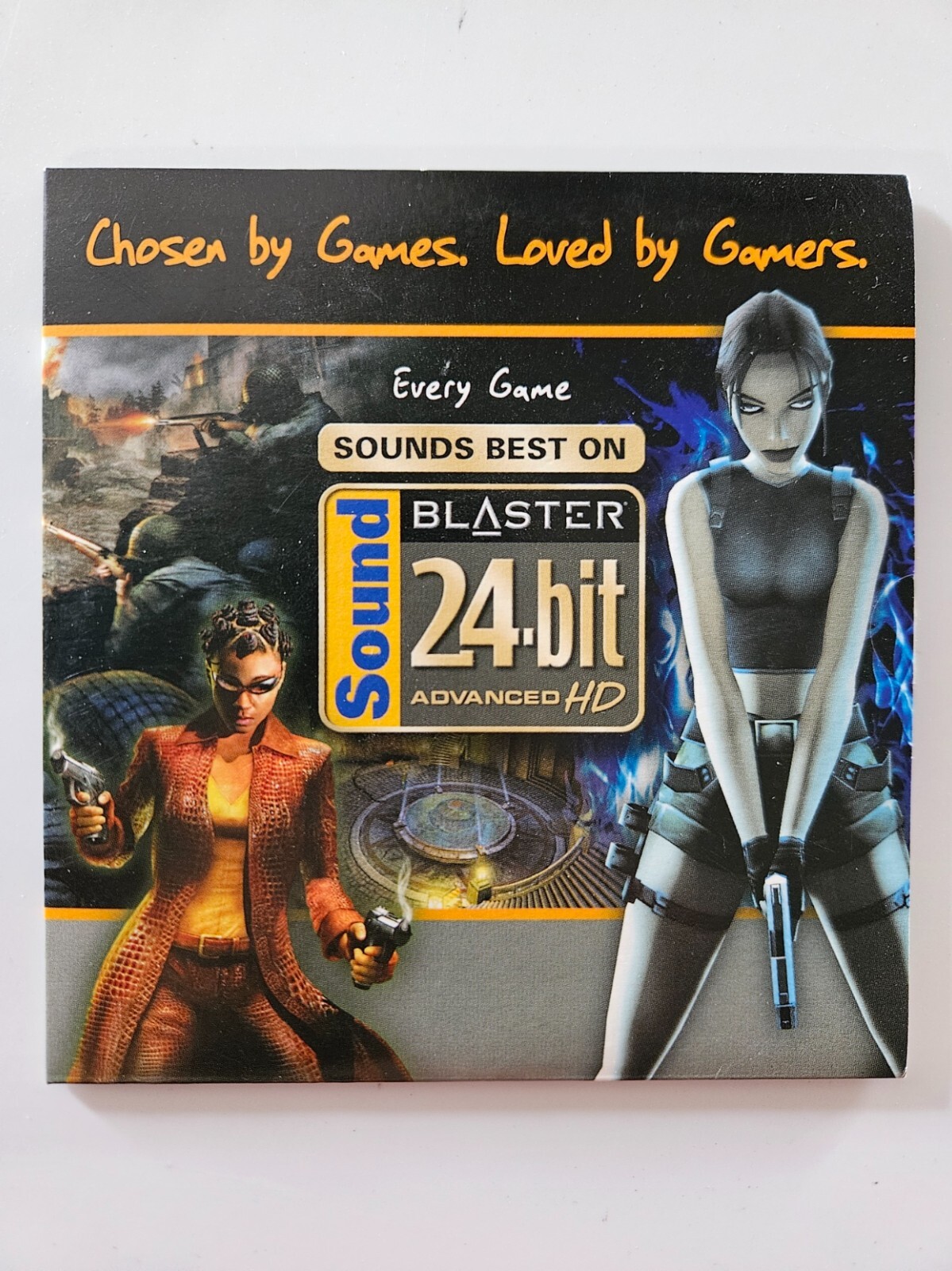 Creative Sound Blaster Demo Disc 24-Bit Advanced HD Loved by Gamers
