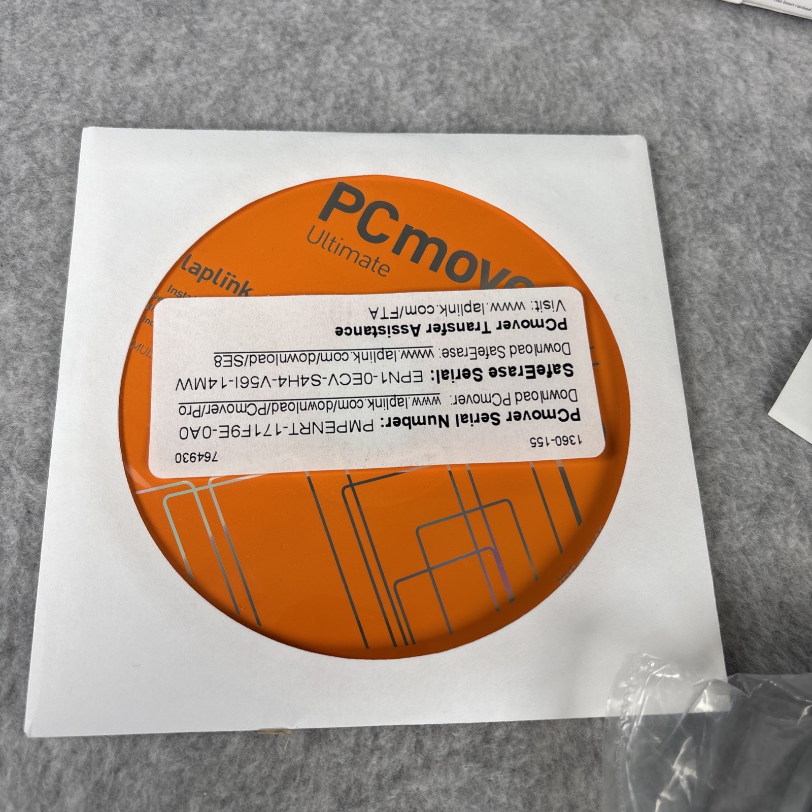 Laplink PCmover Ultimate PC Transfer Software w/ Ethernet PAFGPCMP08000PERTPEN