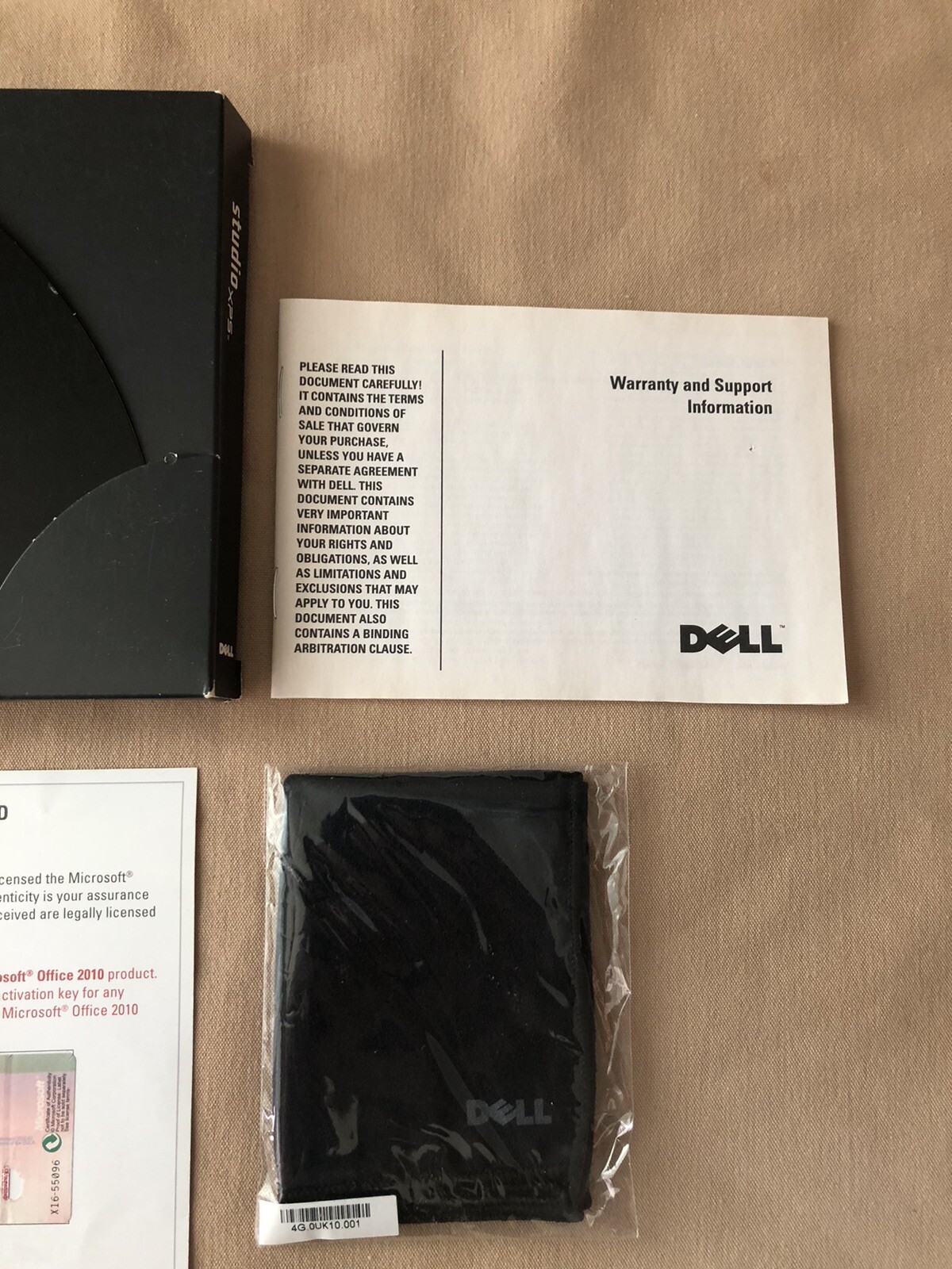 Dell Studio XPS Restore Setup Guide with Drivers and Utilities (See Photos)