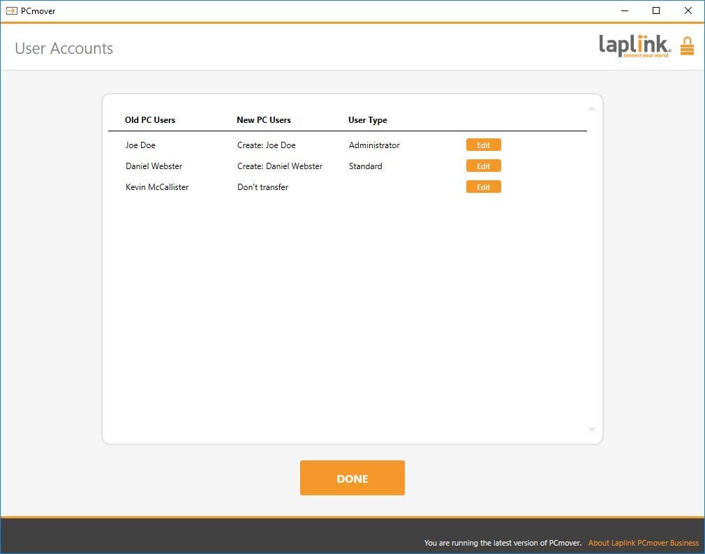 Laplink PCmover Easy Migration of your Applications, Files and Settings from…