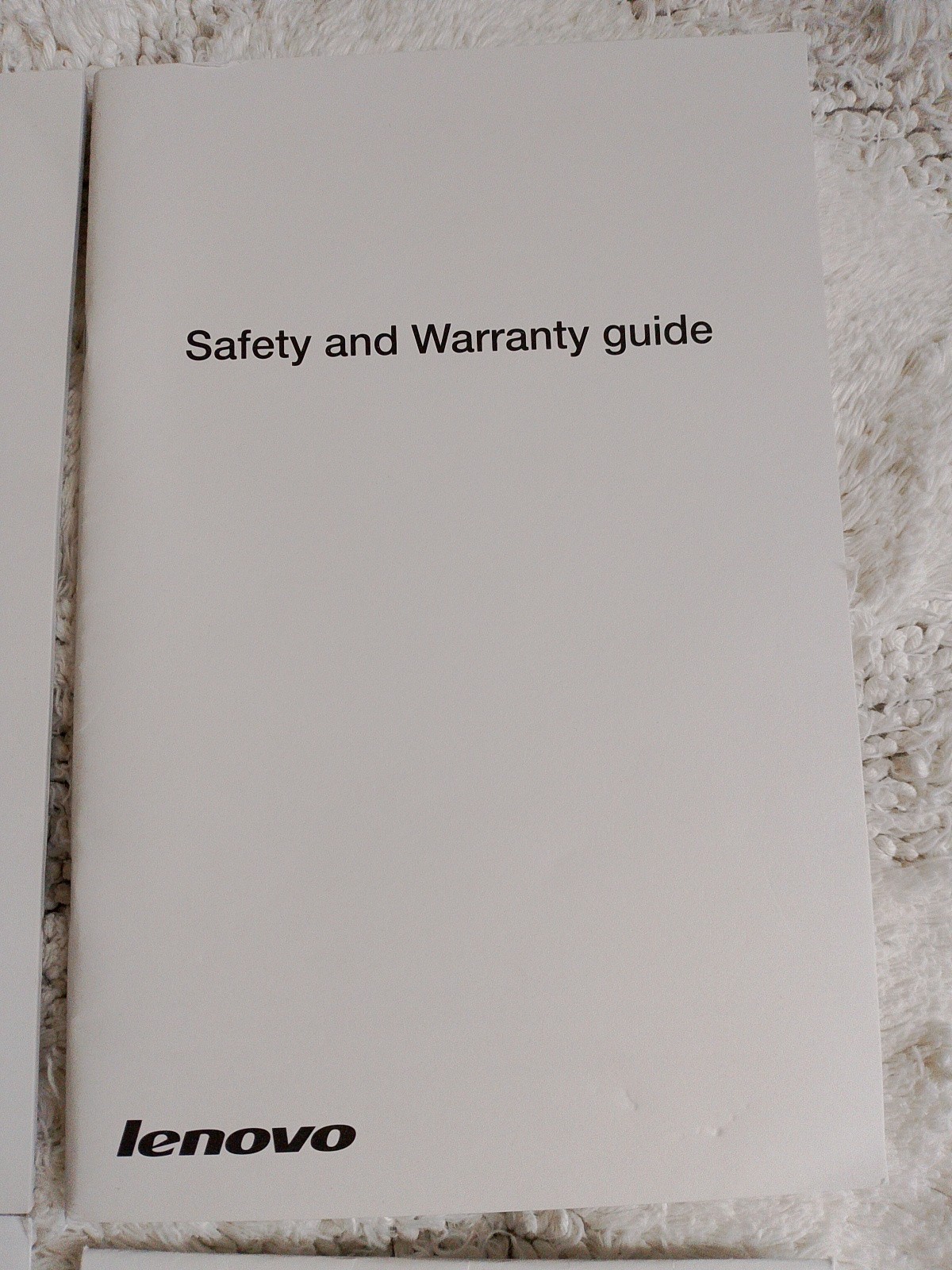 Lenovo C3/C4/C5 Series User Guide C560 Drivers CD & Safety Guide