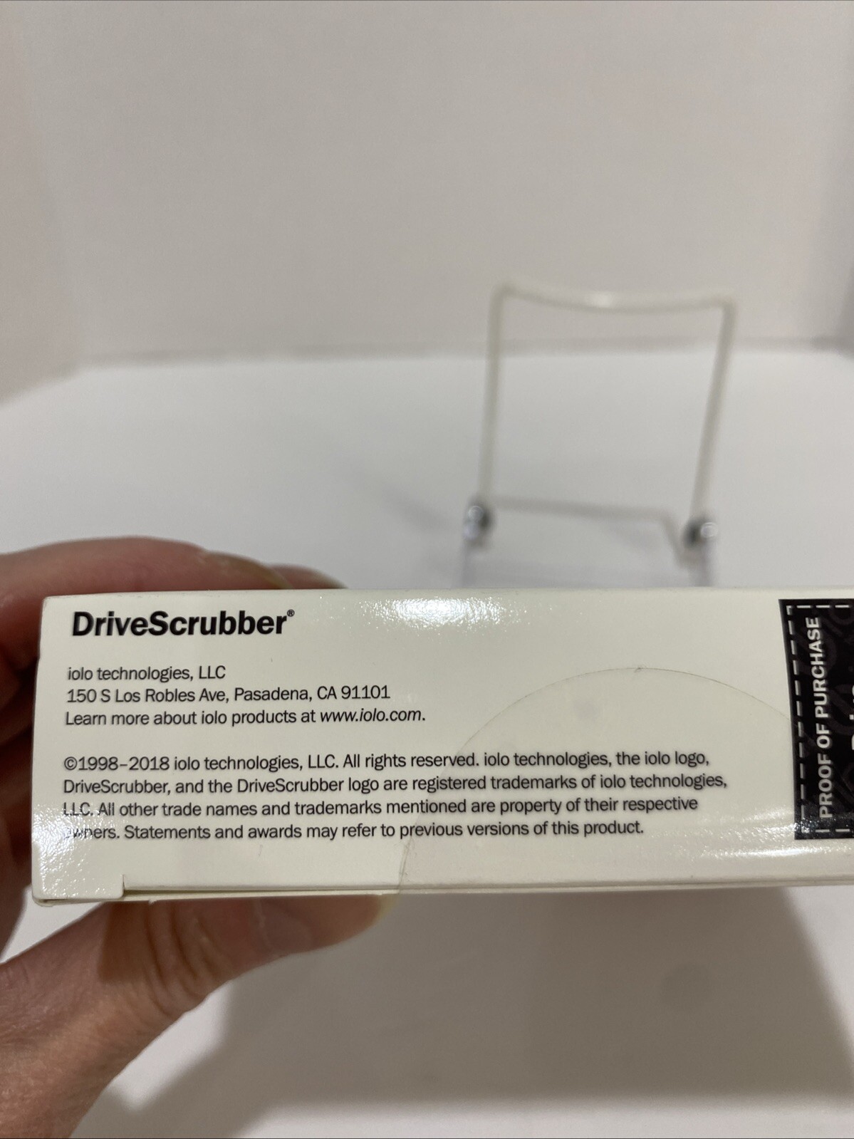 GENUINE Iolo Military Grade Drive Scrubber For Windows Security New Sealed