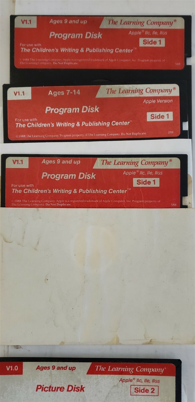 Learning Company 3.5″ Floppy V1.0 V1.1 4 Bonus