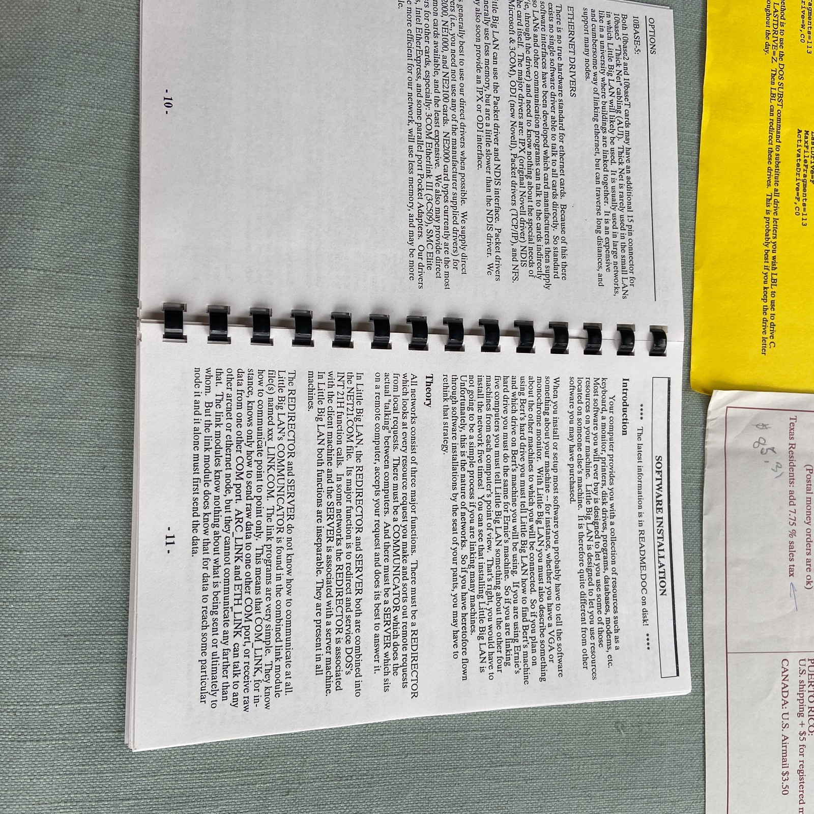 Vintage Software imodes Little Big Lan V2.0h 1996 Book Network 3.5” Floppy Infor