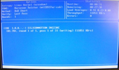 Hard Disc Drive Data Wipe CD – Removes EVERYTHING from PC. Disk File Destruction