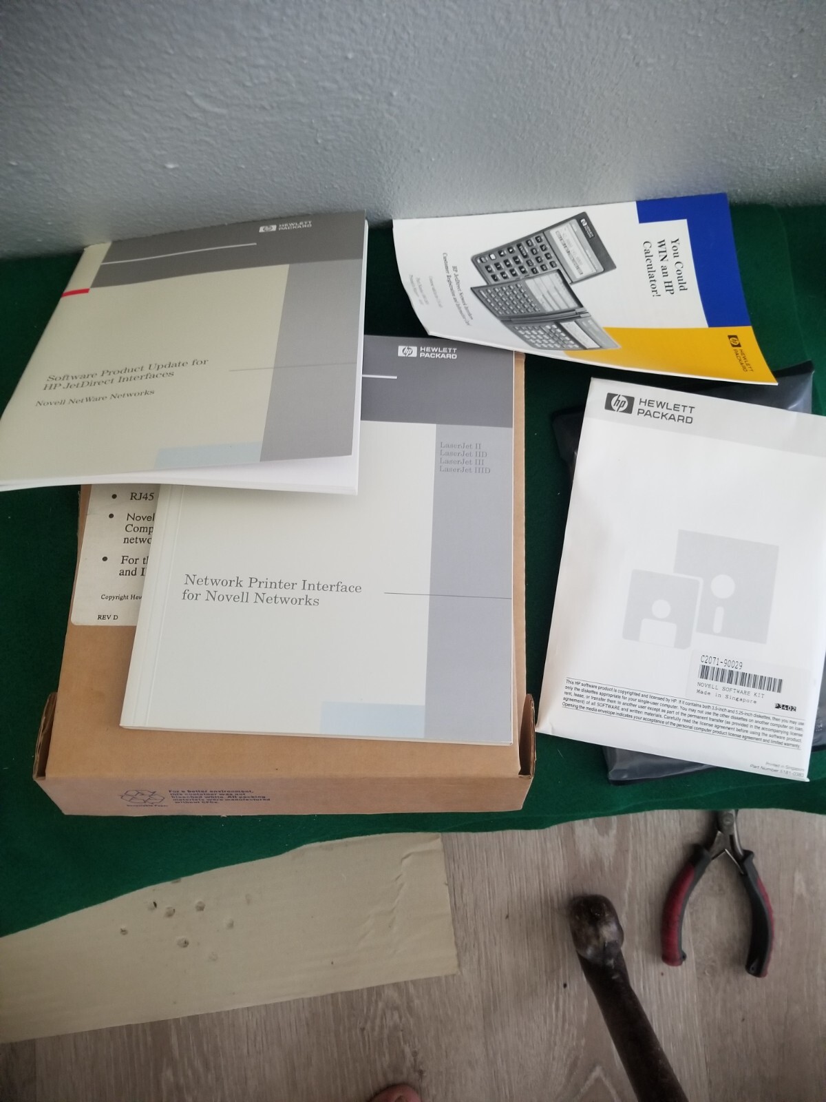 Vintage 1994 HP JetDirect card Network Peripheral Interface LaserJet II, III NOS