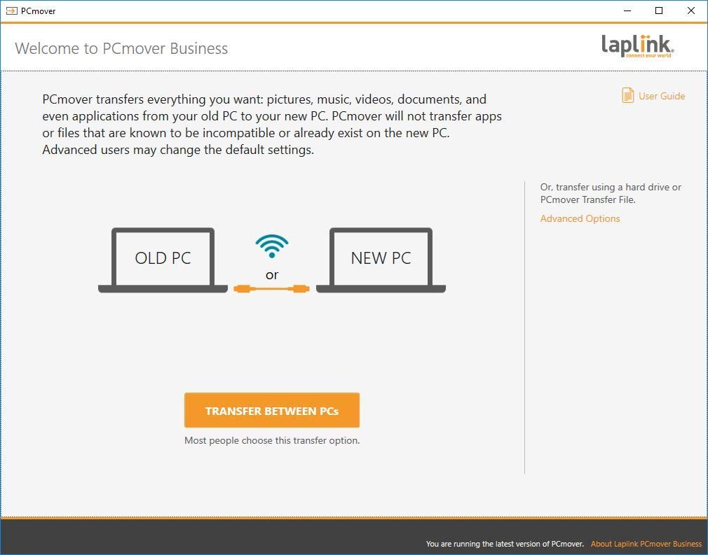 Laplink PCmover Easy Migration of your Applications, Files and Settings from…