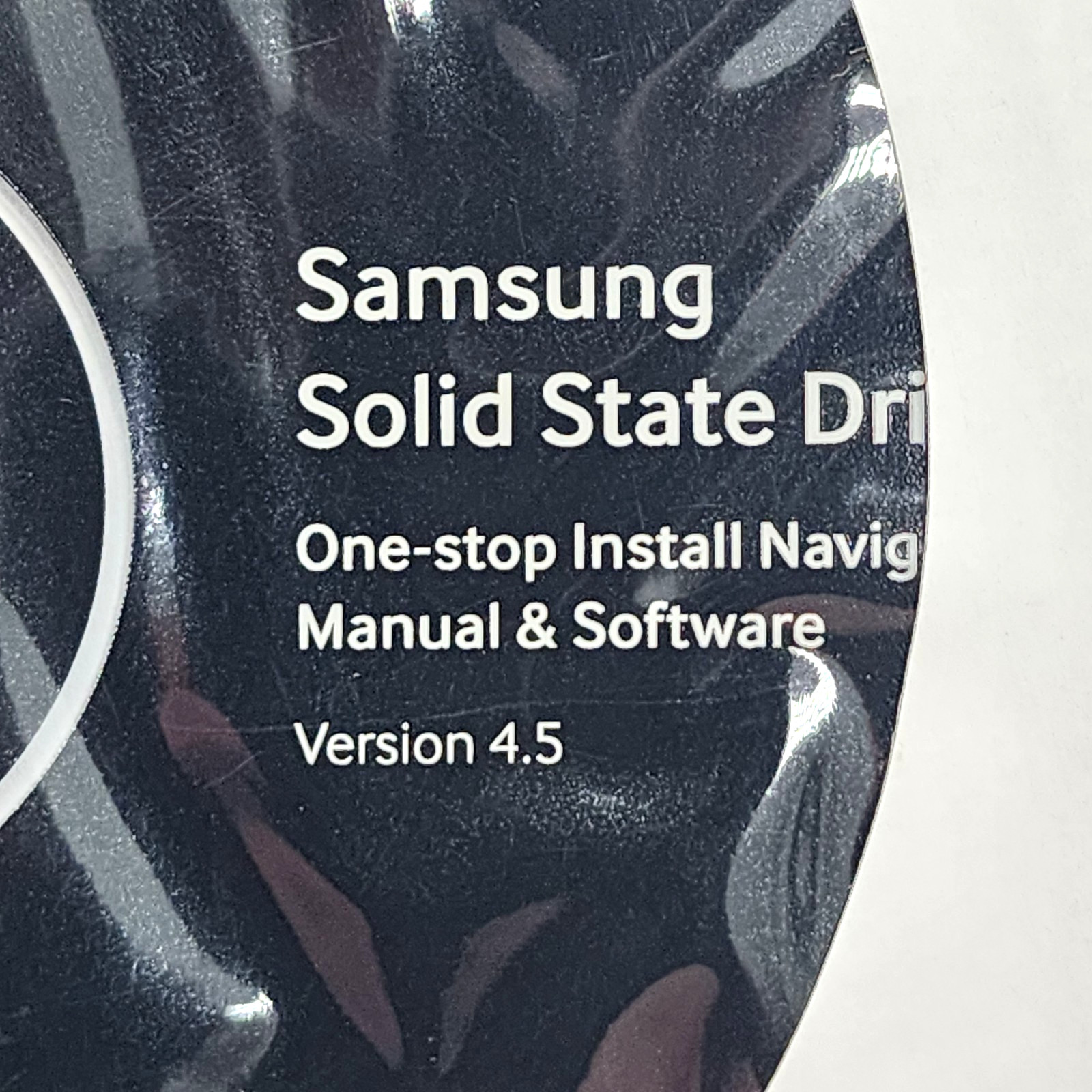 Samsung Solid State Drive Install Navigator Software DISC ONLY Version 4.5