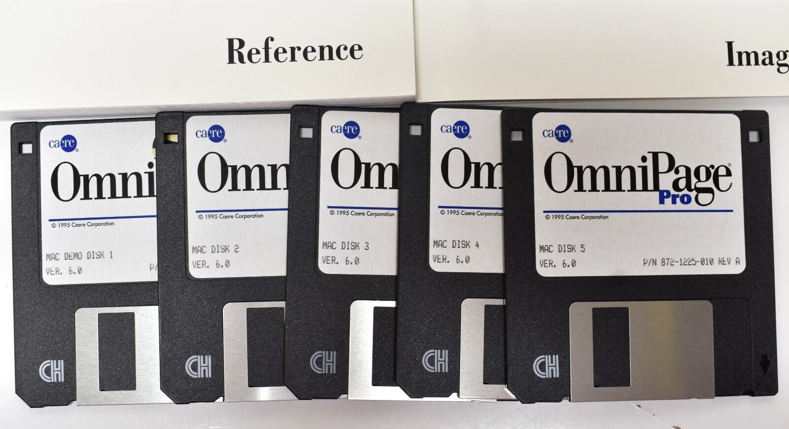 OmniPage Pro 6 Demo Essential Scanner Software Word Recognition 3.5 Floppy 1994