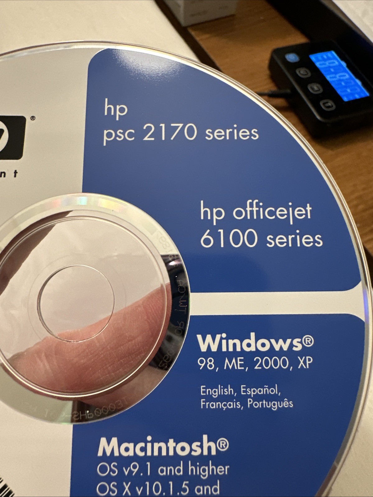 HP OFFICEJET 6100 SERIES CD PSC 2100 2170 2200 Series