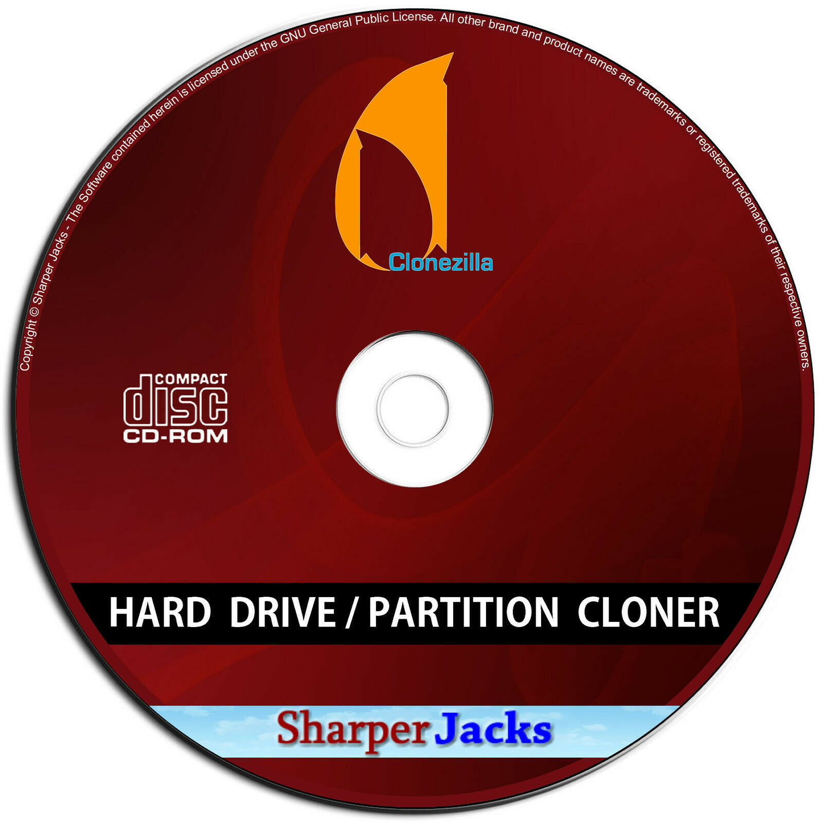 NEW & Fast Ship! Clonezilla Hard Drive Partition & Disk Imaging Cloning Manager
