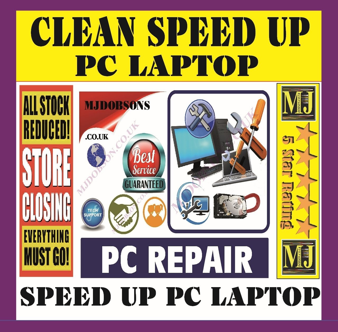 Laptop Tune-Up USB – Registry Cleaner, Optimize & Speed Up Windows 10/11