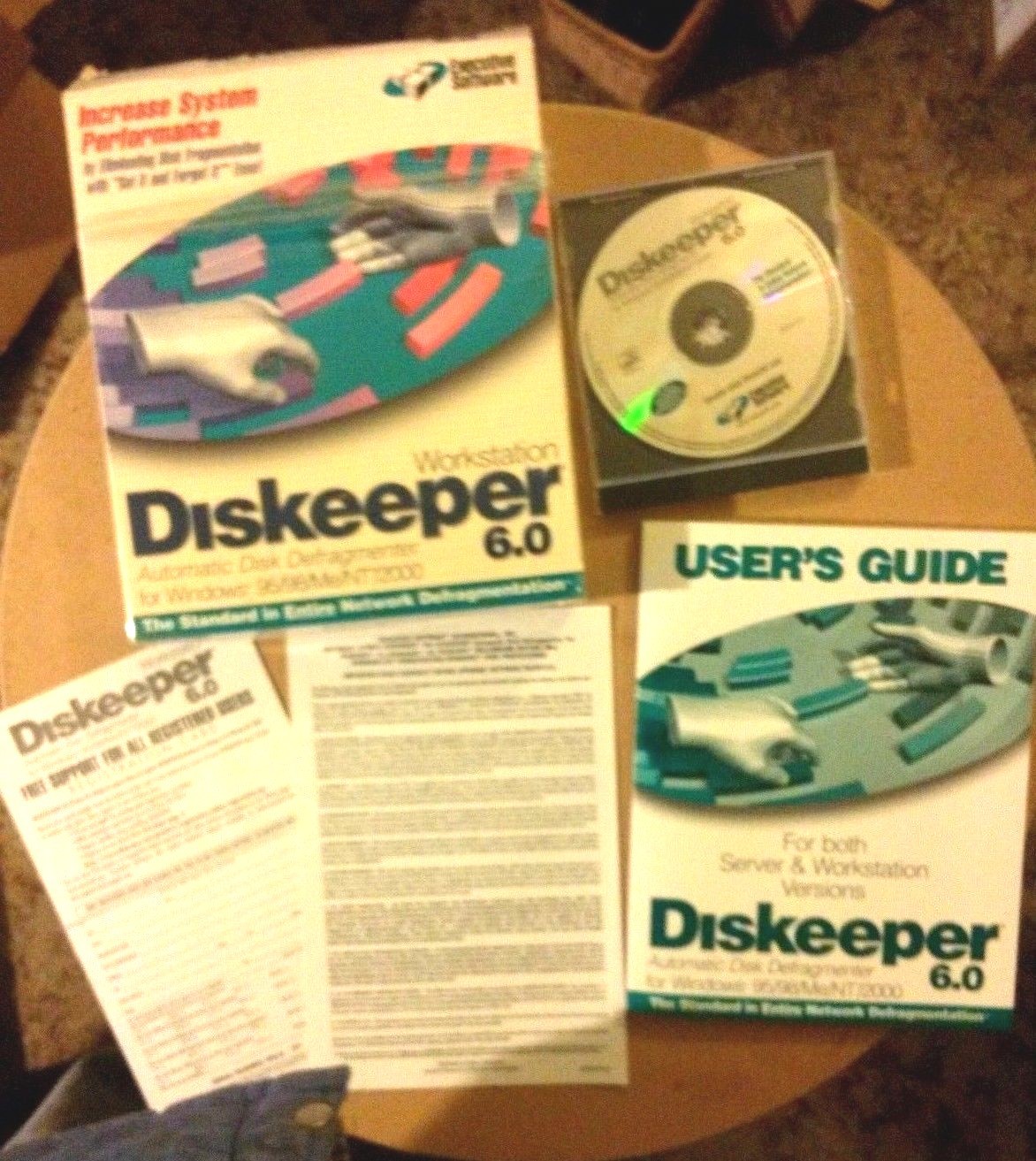 EXECUTIVE SOFTWARE DISKEEPER WORKSTATION 6.0