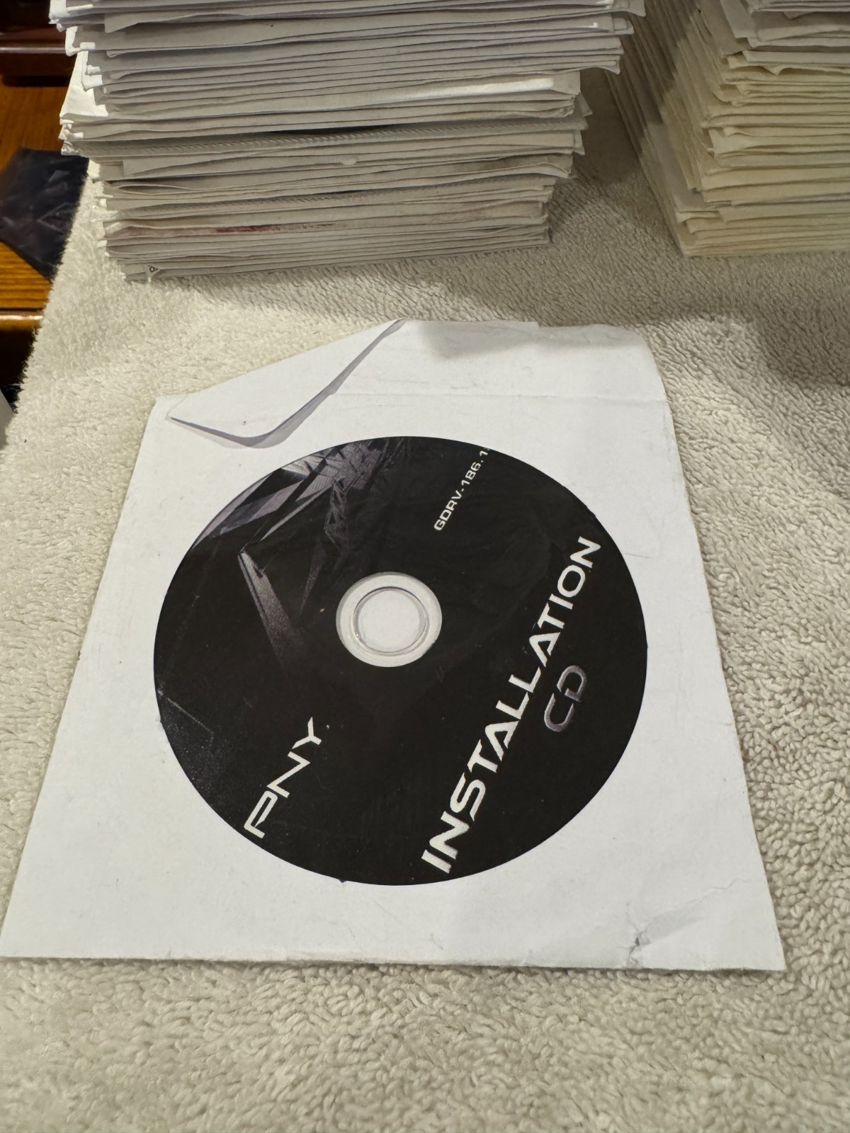 PNY Installation Disc – GDRV-186.18 – CD ONLY GOOD CONDITION!!!