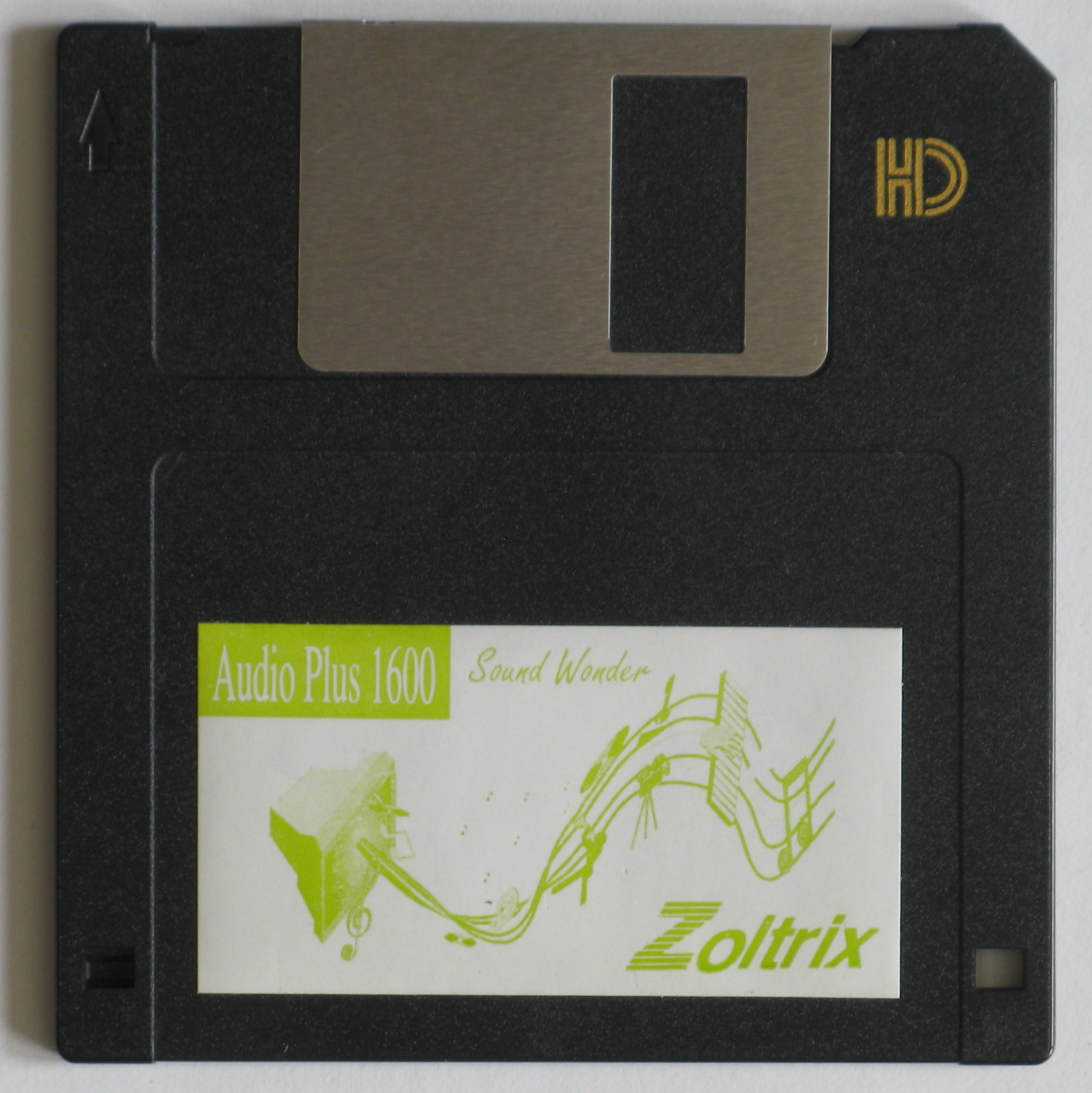 Zoltrix Audio Plus 1600 Driver and Utility, 3.5″, 1.44MB Floppy Disk, TESTED