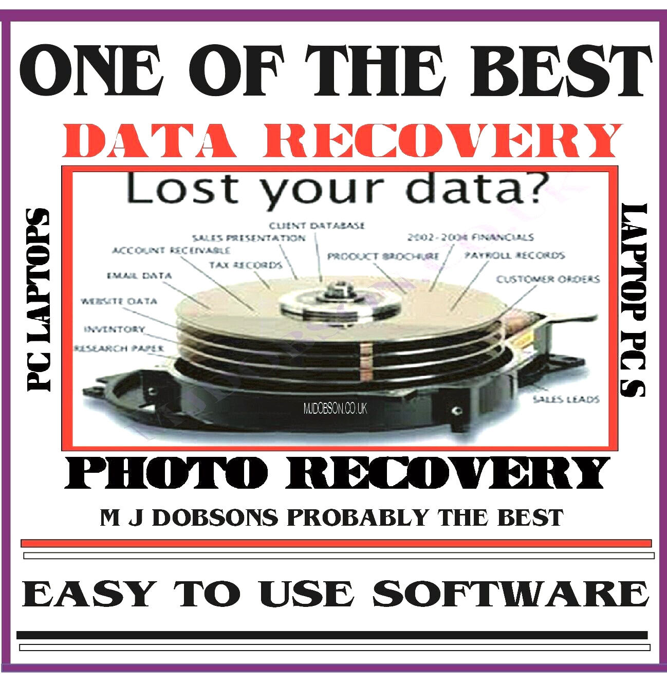 File Recovery Recover Data from Hard Drive Internal External Drive Good Software