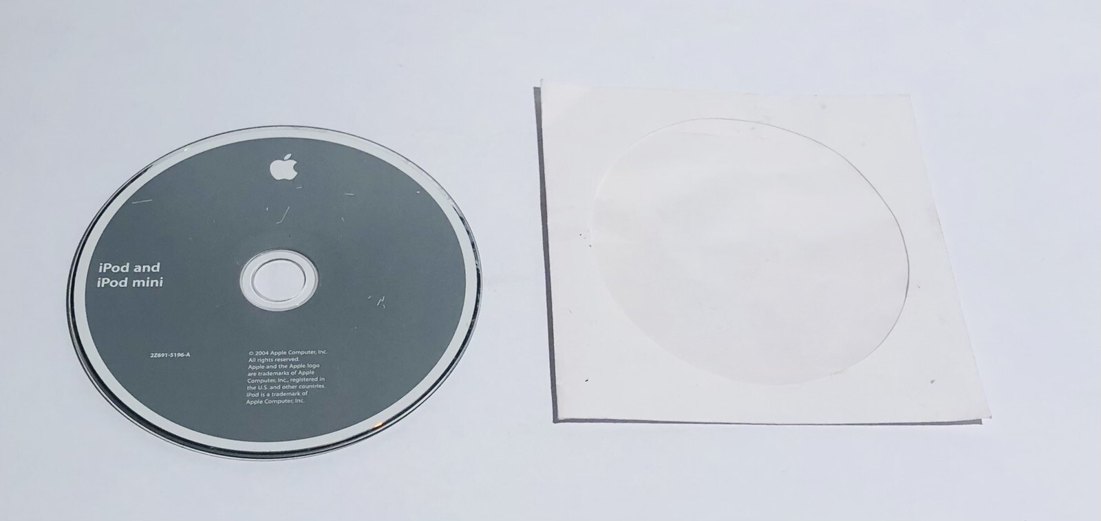 Apple iPod and IPod Mini 2004 Installation CD 2Z691-5196-A
