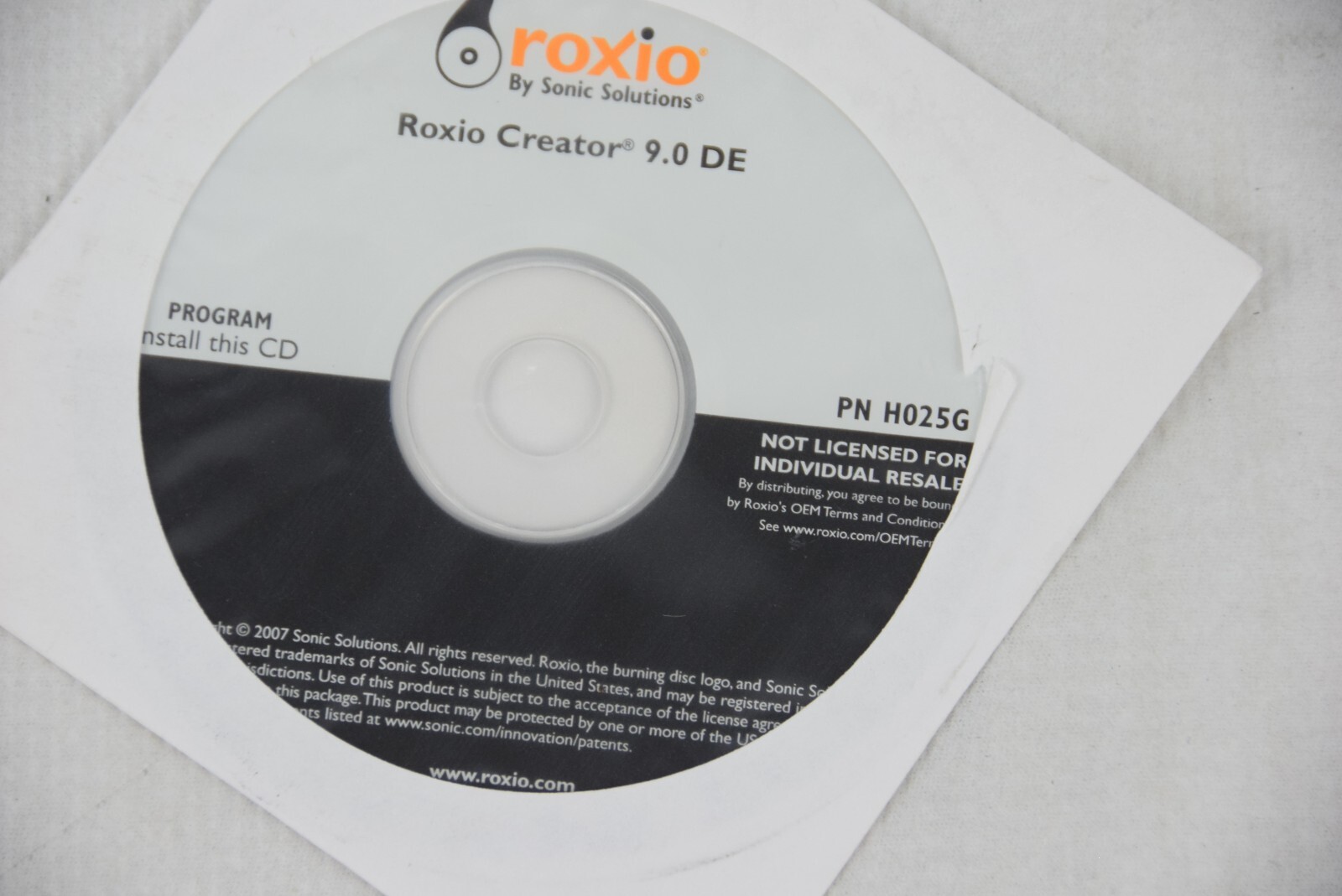 Sonic 509689-B24 Roxio Creator Business HD CD/DVD Kit