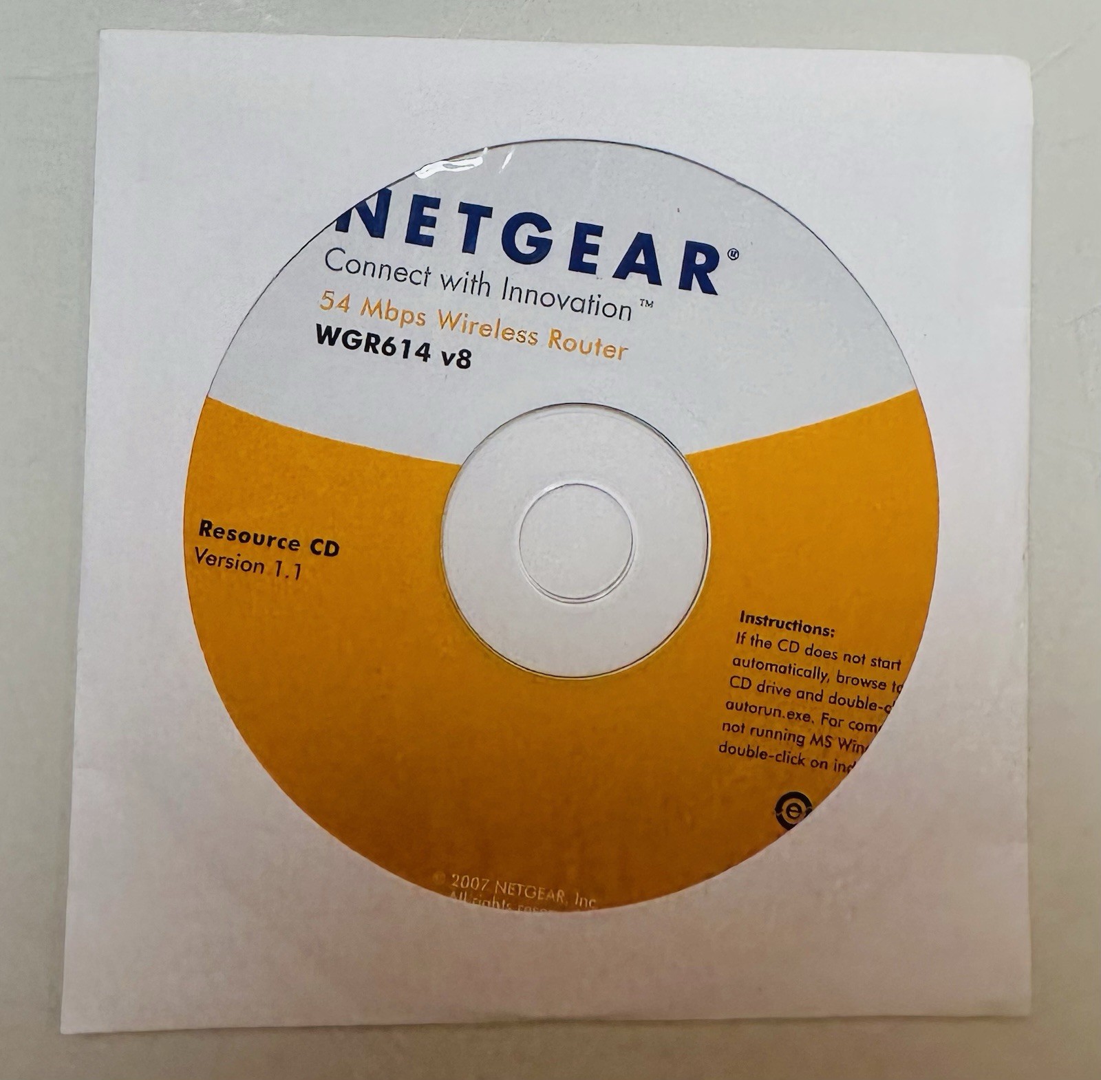 Dell OEM Software Application Drivers Utilities WinDVD + Netgear WGR614v8 Lot 4