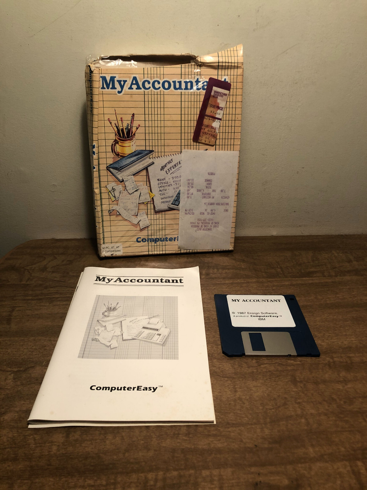 My Accountant by Computer Easy IBM PC Compatible 3.5″ Disk