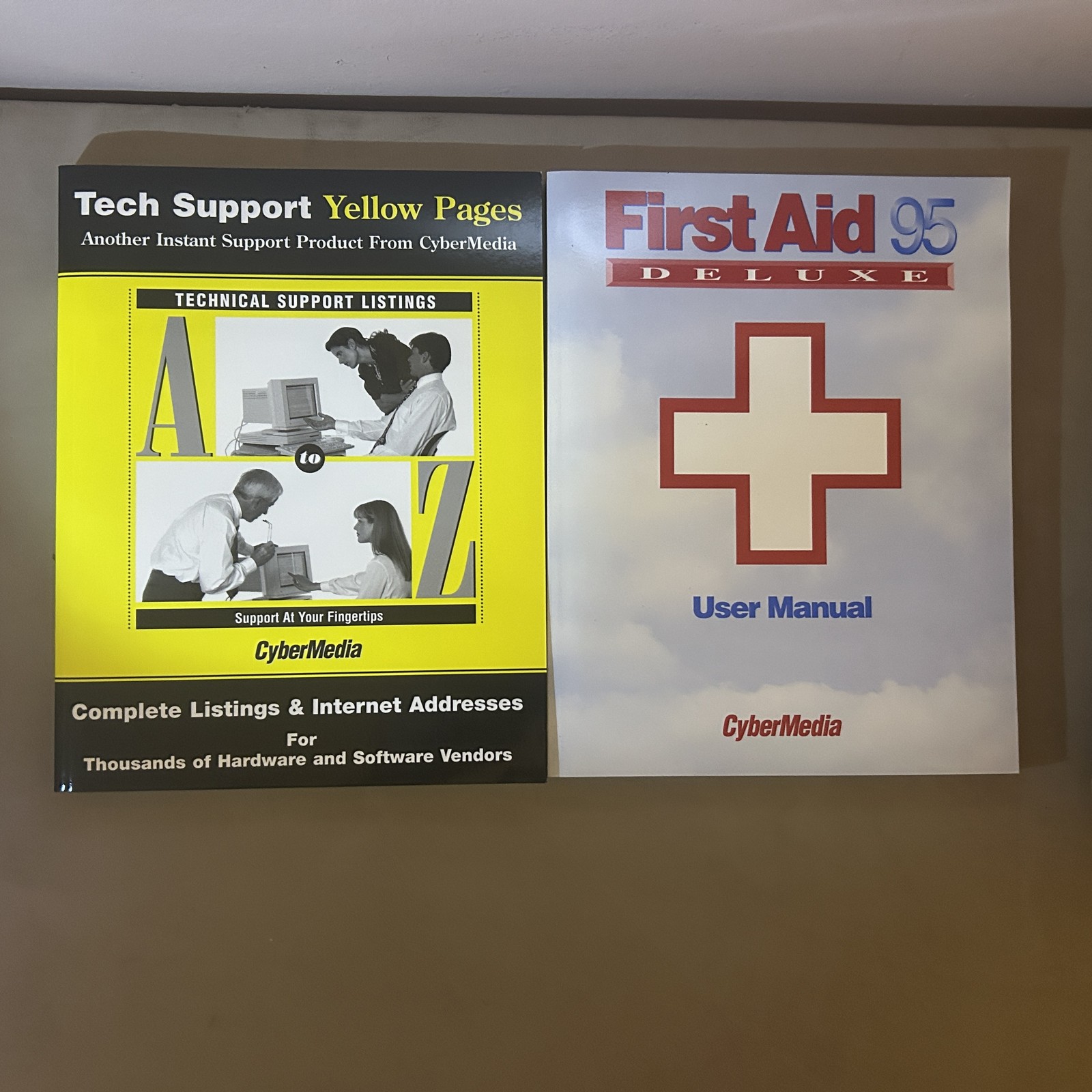 First Aid 95 Deluxe CD-ROM CyberMedia Windows 95 3.1 3.11 Vintage PC Software