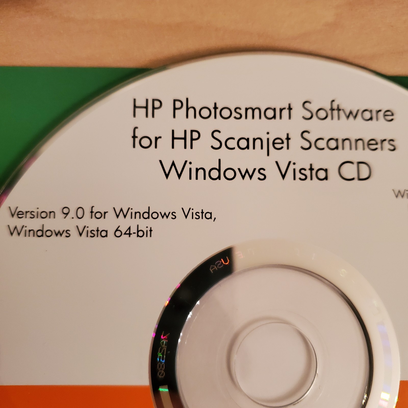 HP PHOTOSMART SOFTWARE For Scanjet Scanners V9.0 For Windows Vista L1956-10015