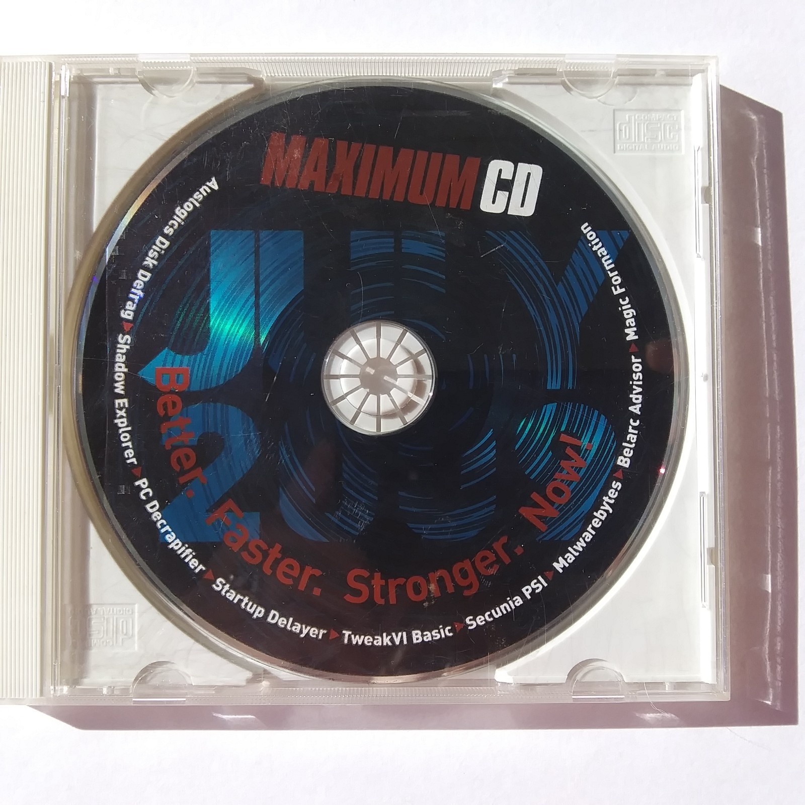 Maximum CD Jv16 PowerTools Utility Disc Malwarebytes Secunia XP CD-ROM PC