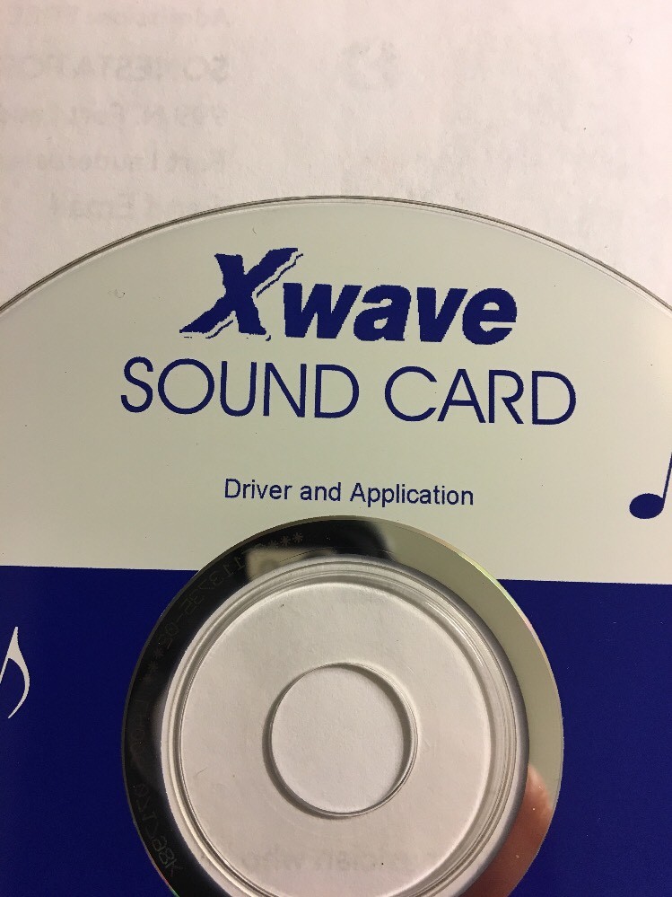 Yamaha Xwave Sound Card Drivers&Utilities CD Video-67P/Video-67TV Win 95/NT-RARE