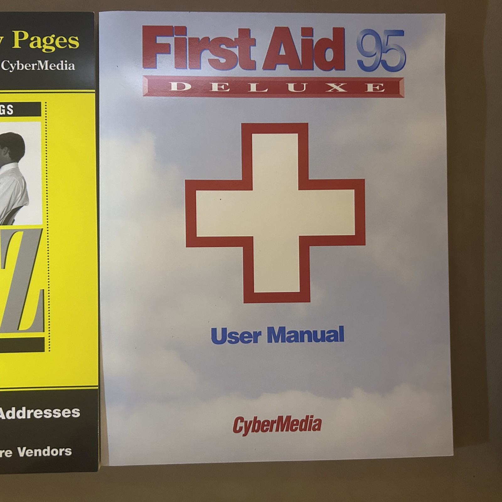 First Aid 95 Deluxe CD-ROM CyberMedia Windows 95 3.1 3.11 Vintage PC Software