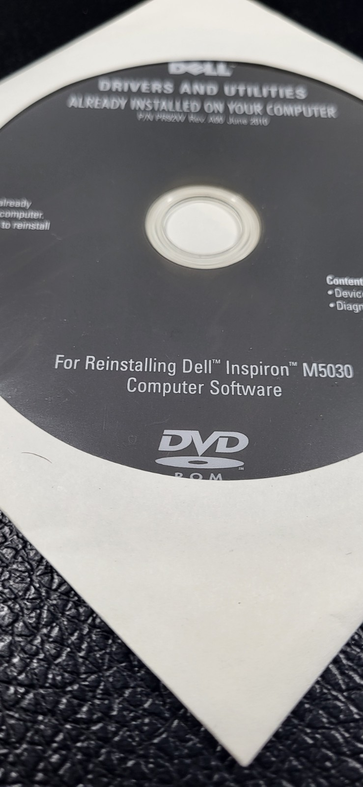 Dell Inspiron Drivers and Utilities CD/DVD FOR DELL INSPIRON M5030 New Sealed