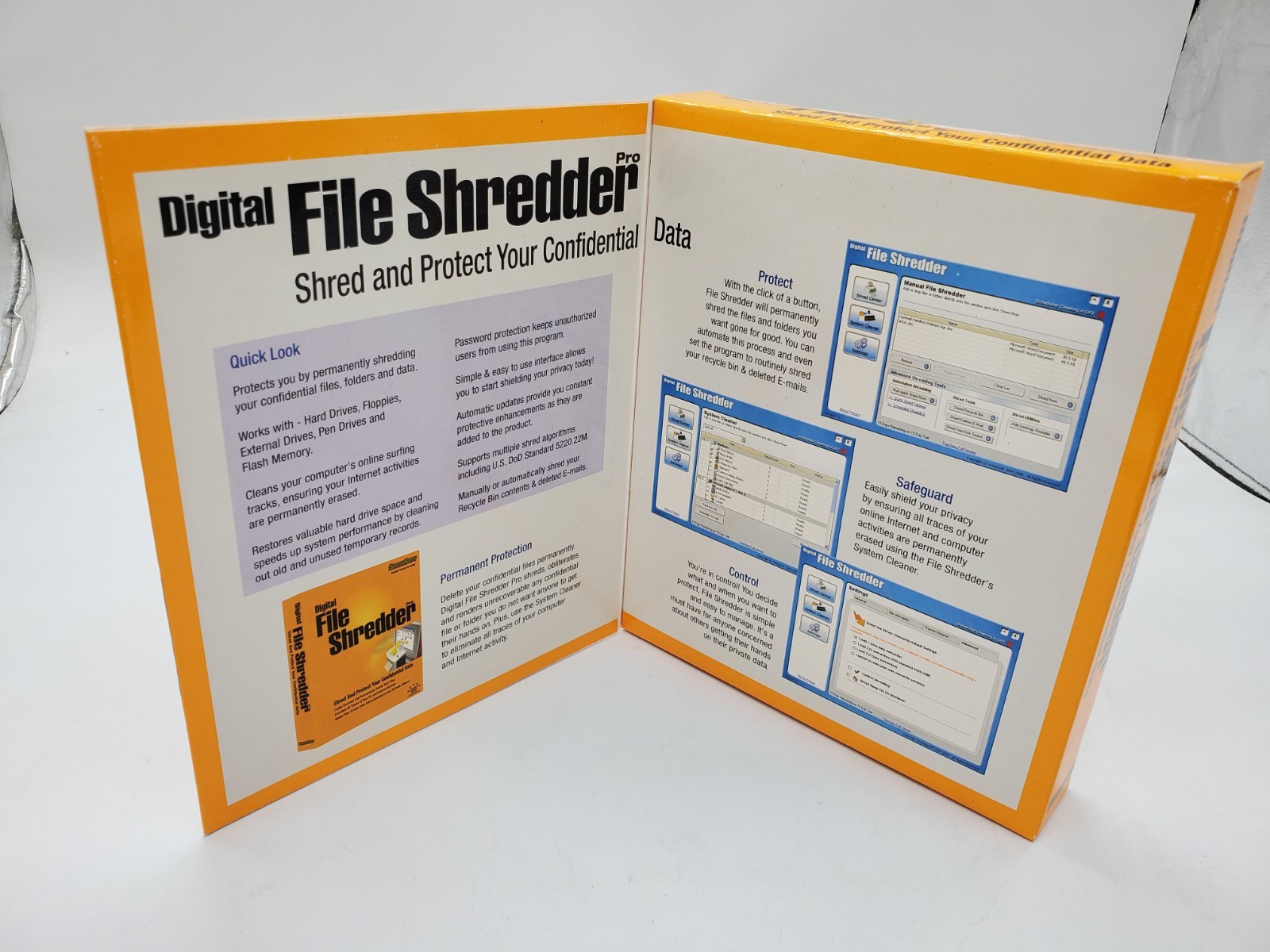 Digital Drive Shredder Pro- StompSoft – 2005 – Sealed New!