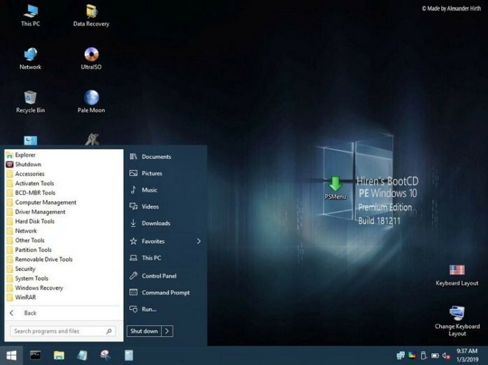 Ultimate PC Boot Repair Recovery USB Hirens UBCD +more Reset Windows Passwords