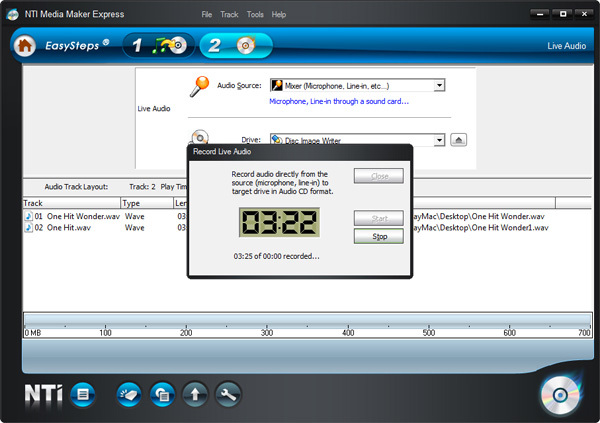 NTI Media Maker Express, CD DVD Burning for Win 11/10/8/7,Vista or XP SP3 (1 PC)