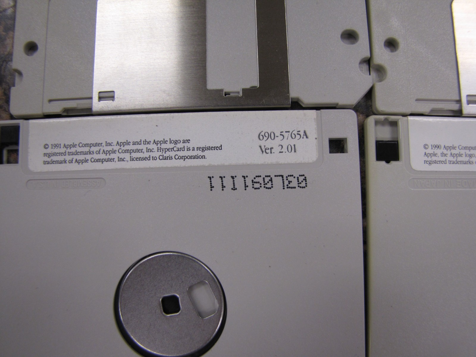 (10) Apple Macintosh Guided Tour, Fonts, Tidbits, StyleWriter II – 3.5″ Disks