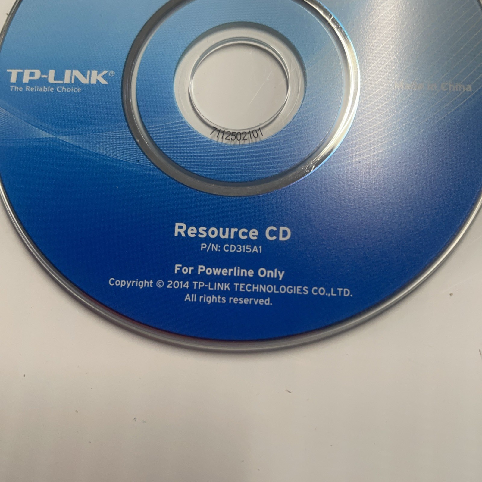 TP Link Resource CD for Wireless N Product Only 2014