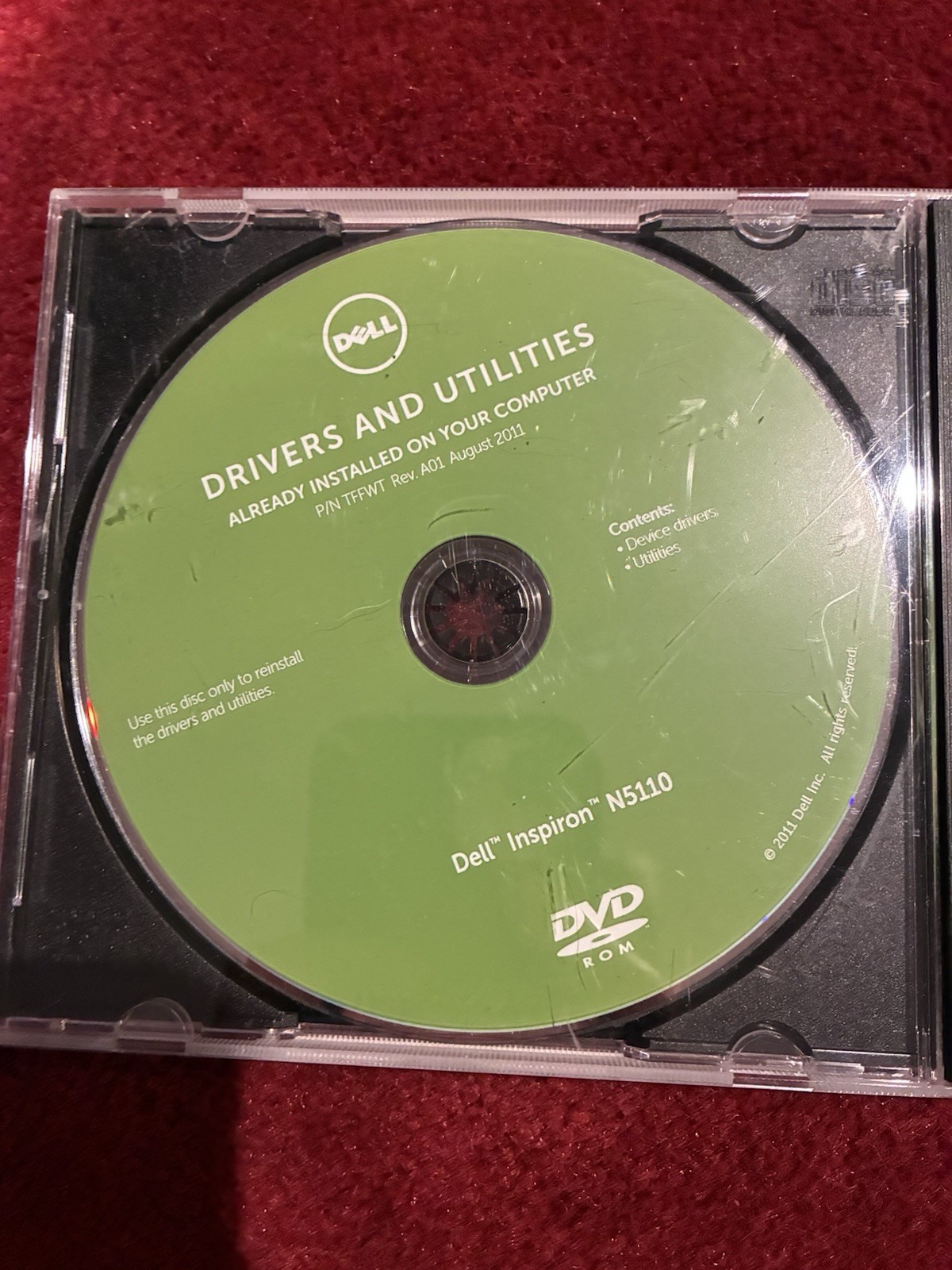 Dell Inspiron N5110 Driver And Utilities