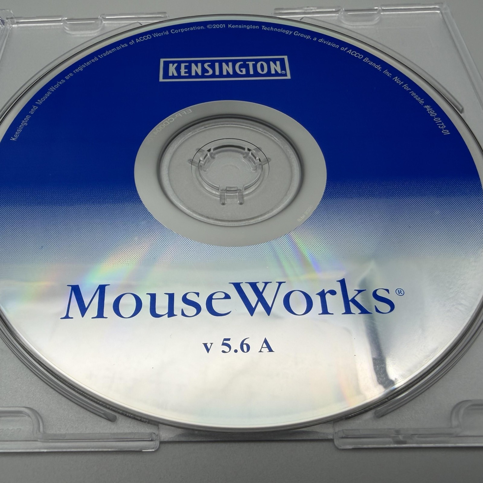 Vintage 2001 Kensington MouseWorks V5.6 A Utility CD-ROM Mouse Driver Update