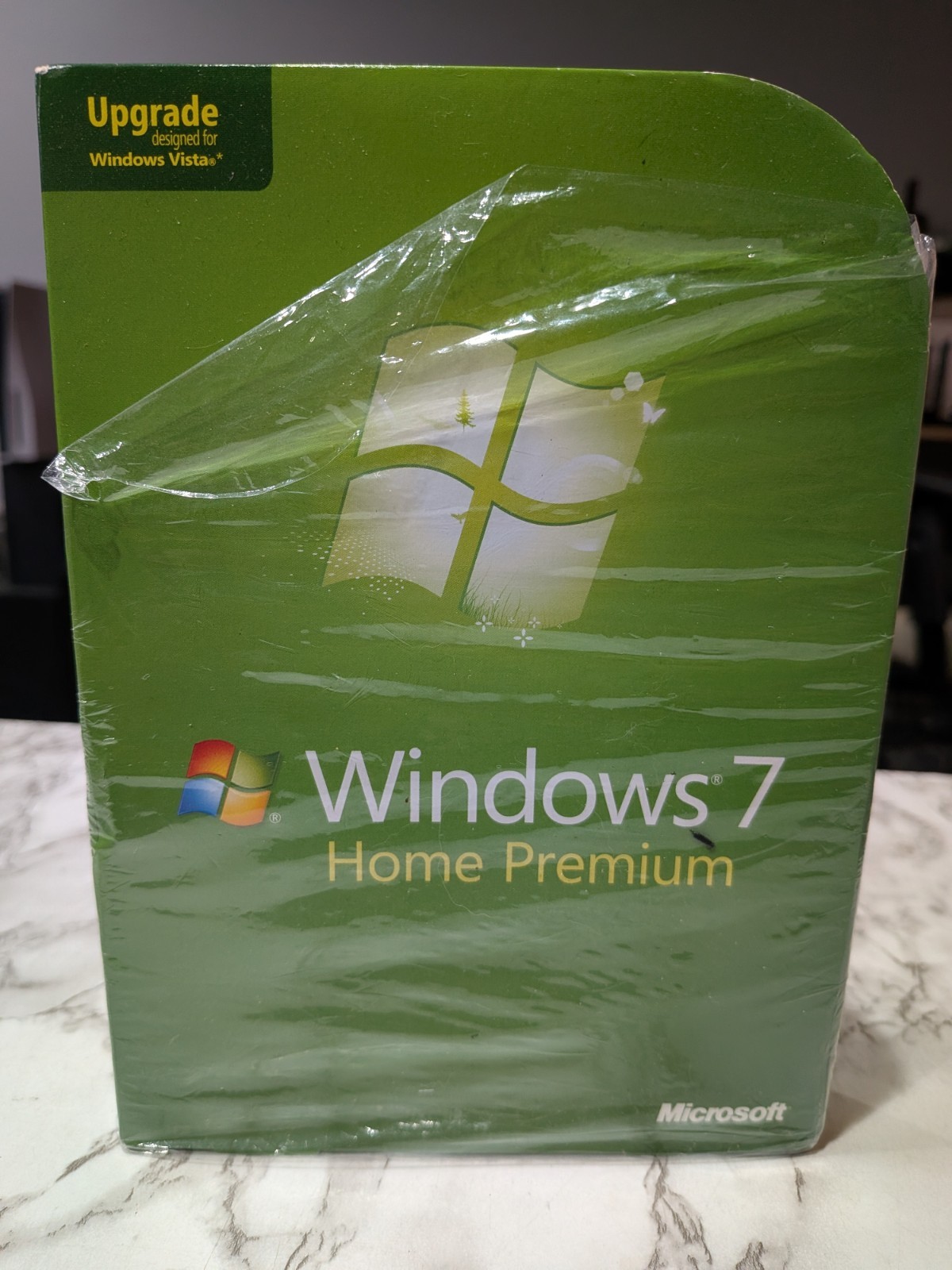 Microsoft Windows 7 Home Premium Upgrade 32 Bit & 64 Bit DVDs Complete w/ Key