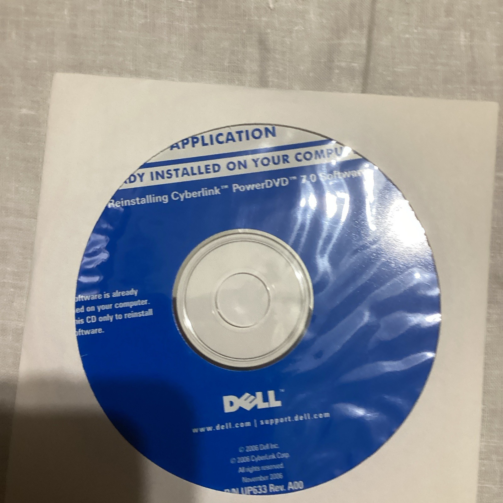 Dell Driver & Utility CD for Windows XP – E178WFP LCD Monitor, English