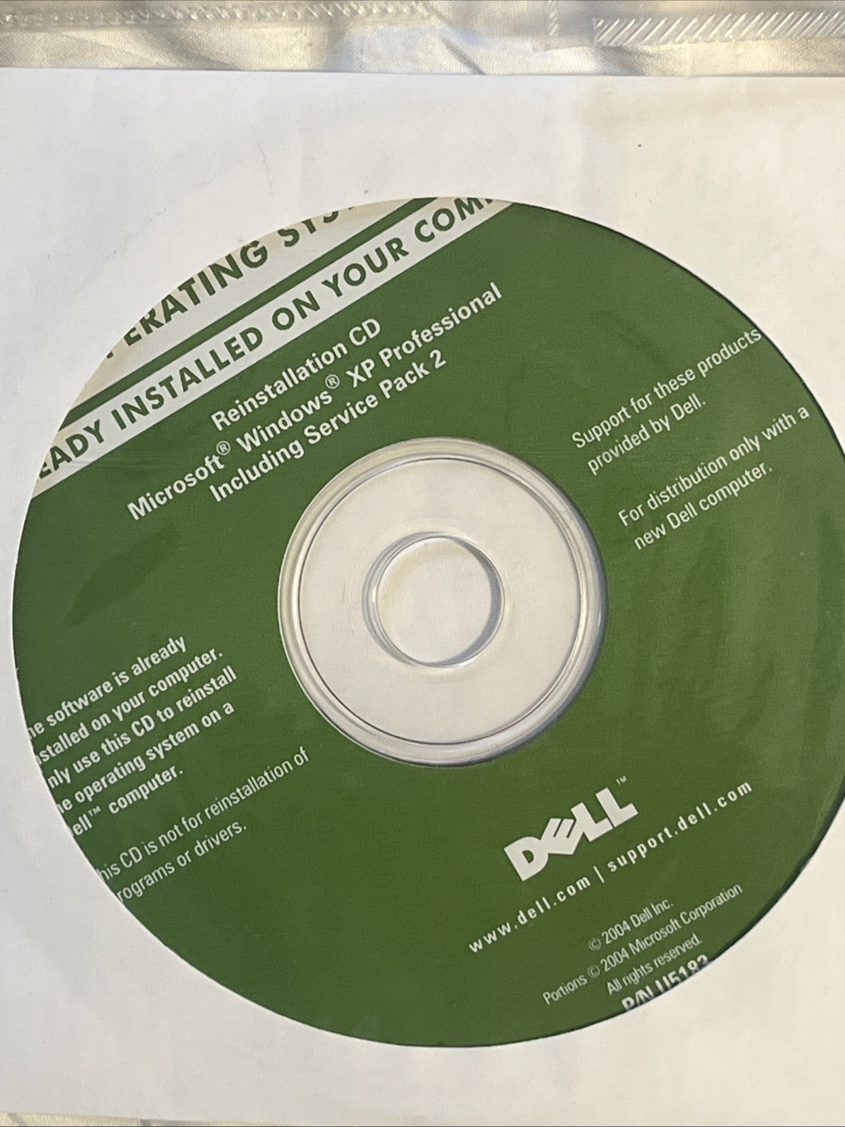 VTG DELL Dimension Drivers & Utility Resource CD’s OS Reinstalling Window Xp