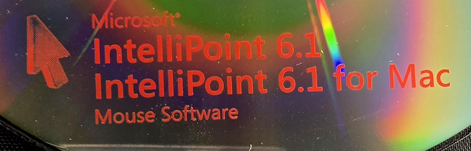 Microsoft IntelliPoint 6.1 Mouse Software Disc for PC and Mac