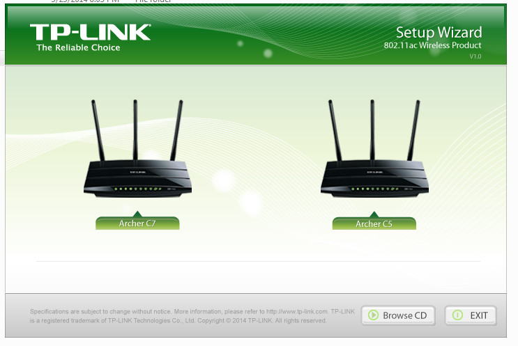 TP-LINK Resource CD for Archer C5 AC1200 & Archer C7 AC1750 Wireless Router